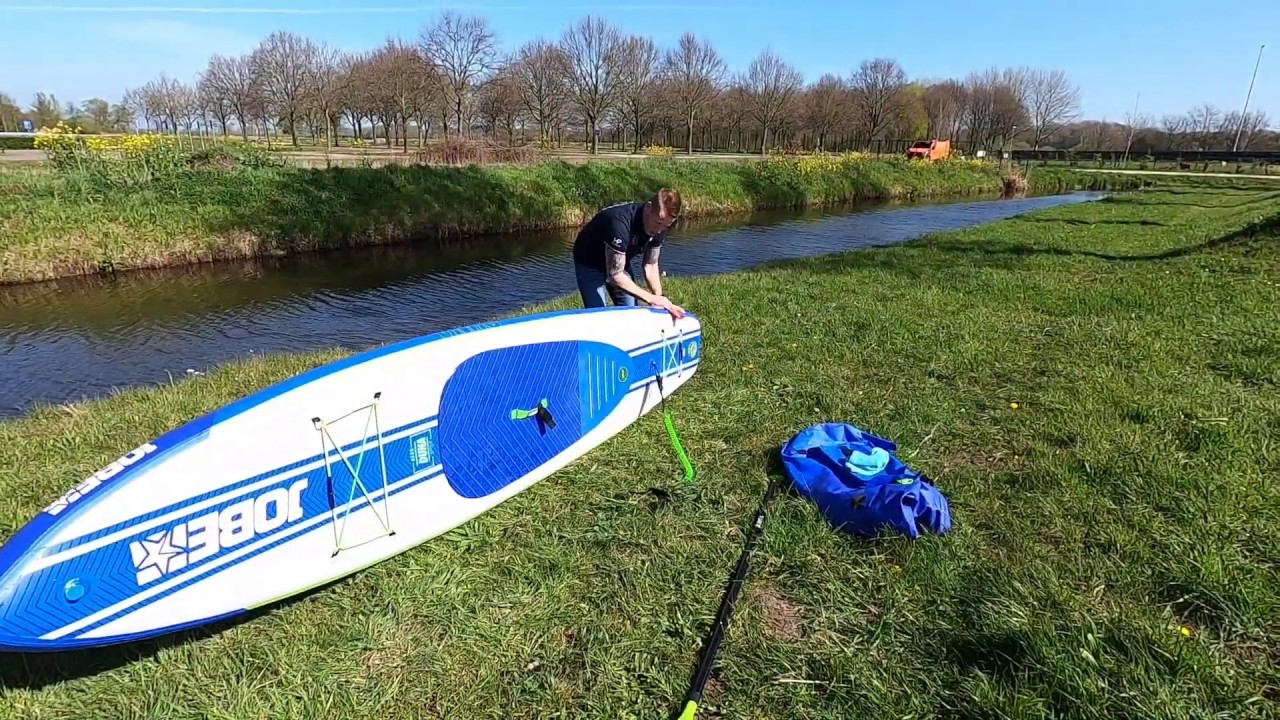 Jobe S.U.P. demonteren en opbergen