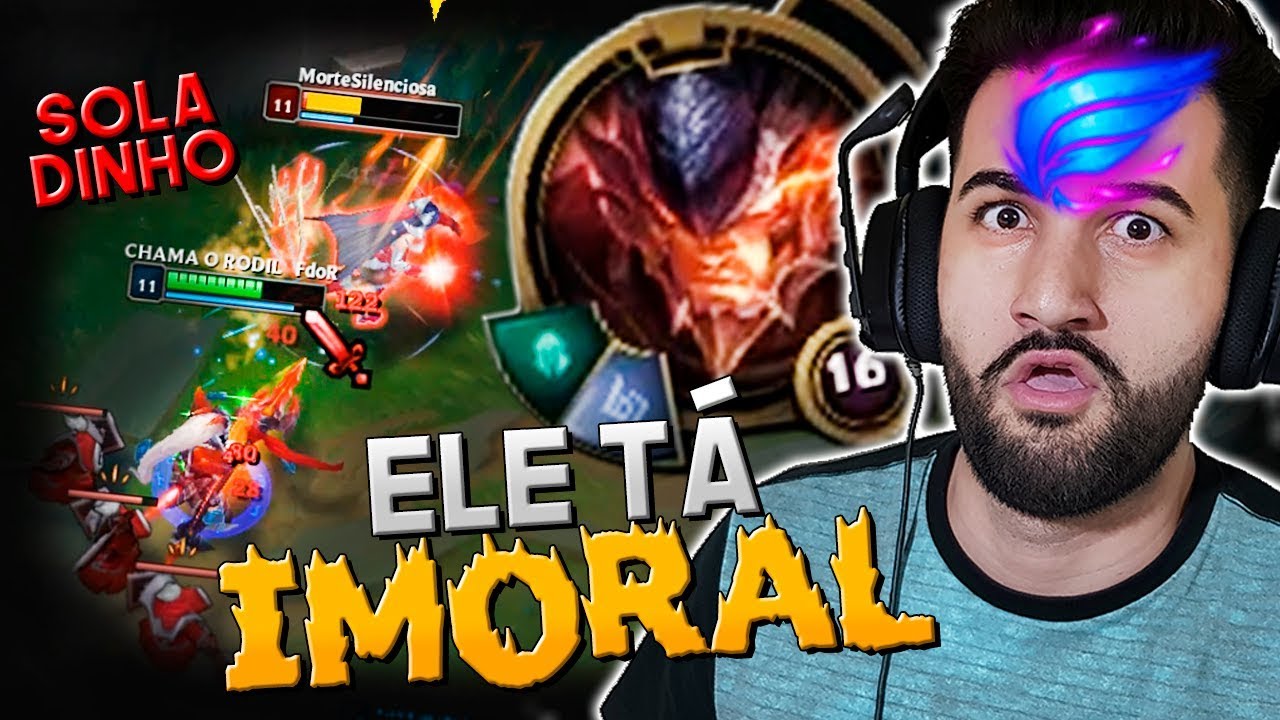 ESSA RUNA PRA XIN TÁ IMORAL! *UM DOS MAIS PICKADOS NA RANKED* - RodiL
