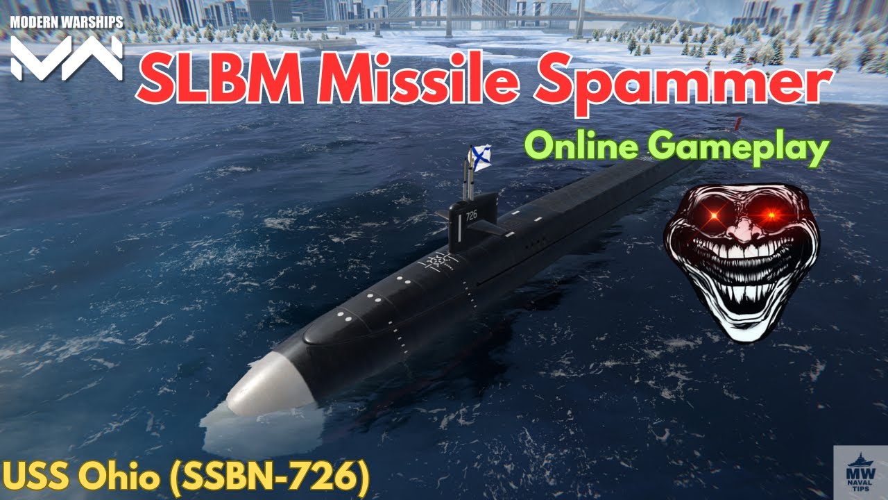 USS Ohio Submarine – Full Gameplay, Best Build & Max Damage Test | Modern Warships