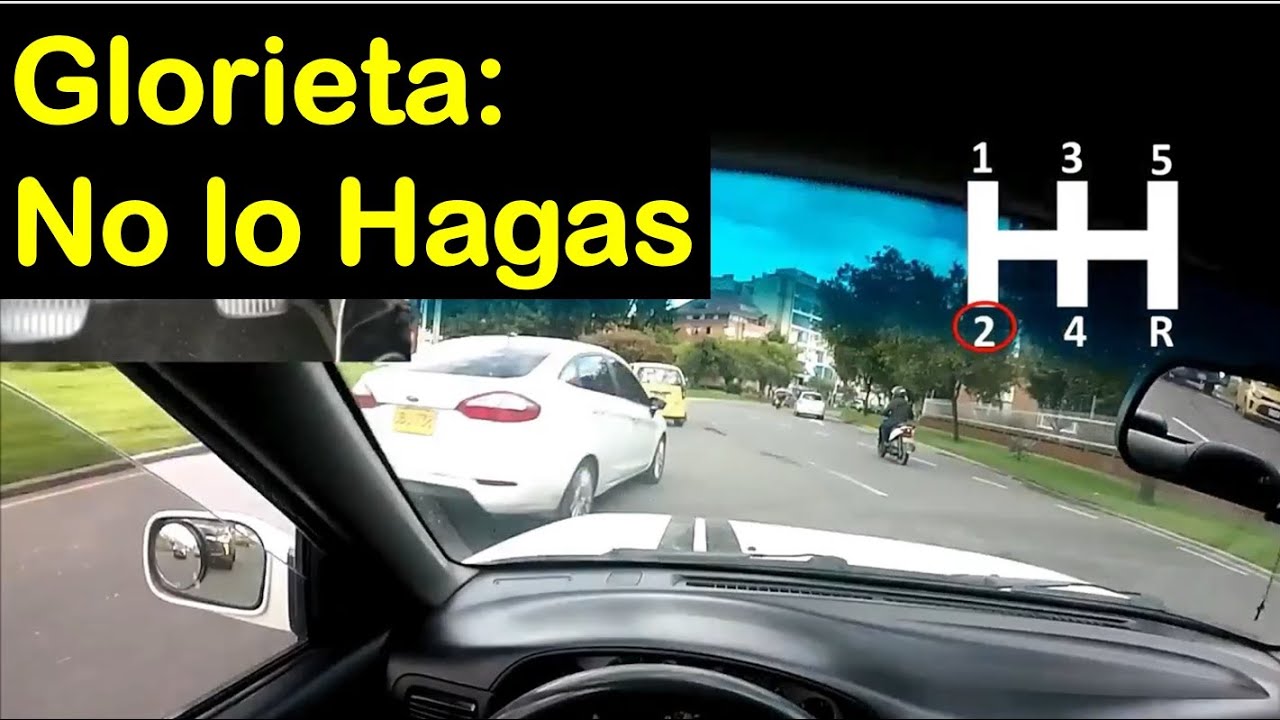NO hagas esto en las GLORIETAS, rotondas o romboy, como entrar a una rotonda o glorieta, conducir