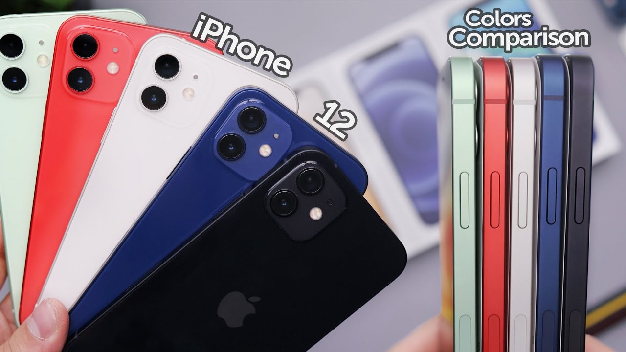 iPhone 12: подробное сравнение всех цветов! Какой лучше?