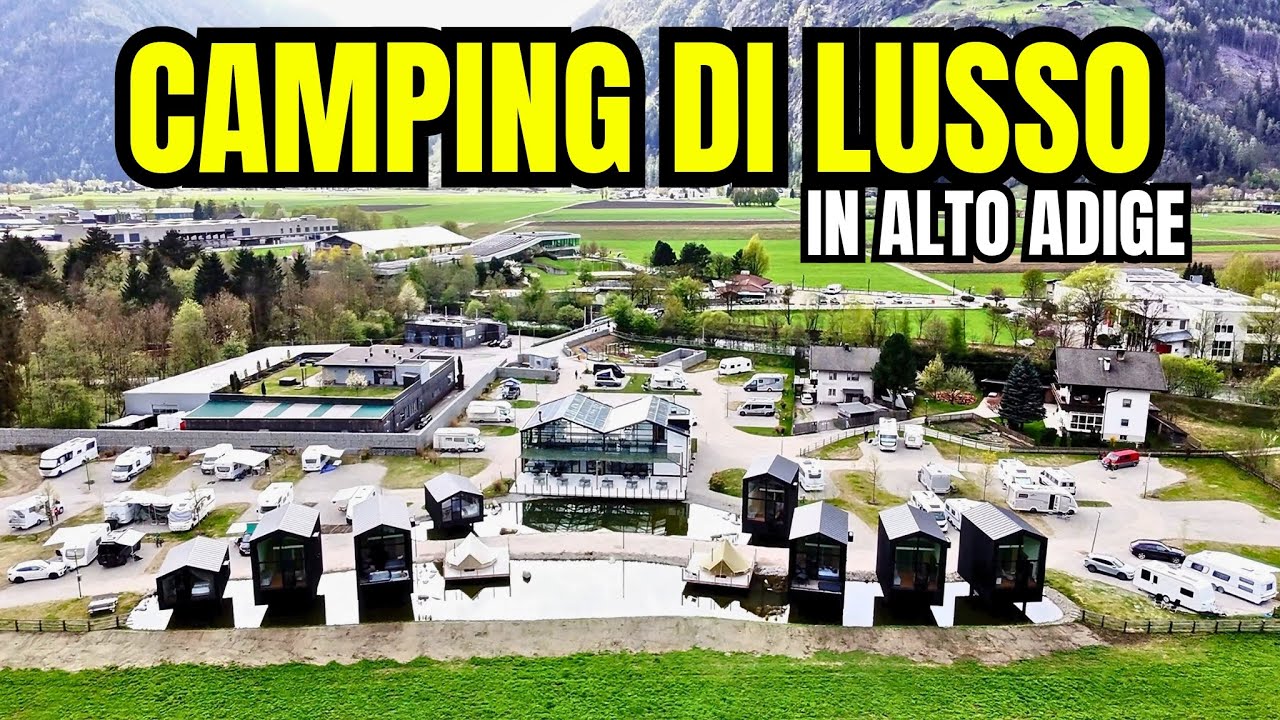 CAMPING di LUSSO in ALTO ADIGE: Sandgold Alpine Glamping a Campo Tures, Valle Aurina