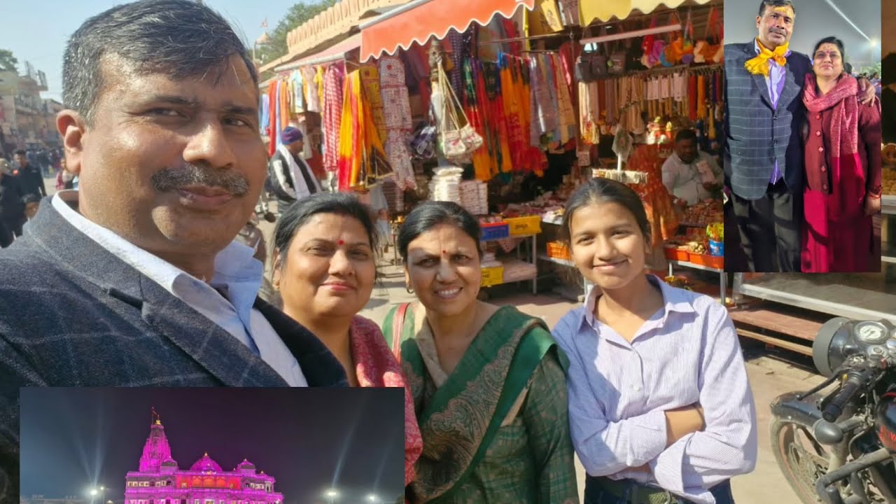 Going to Vrindavan with my sister