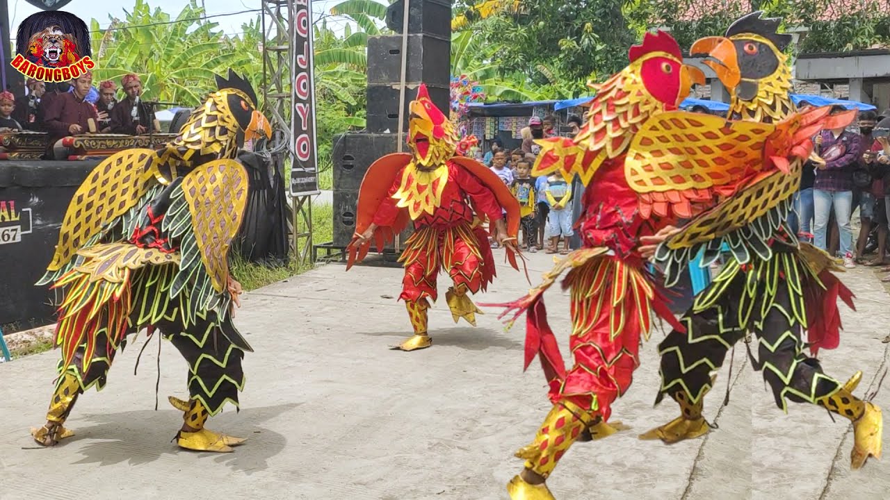 SERU! AKSI LUCU BARONGAN KUSUMO JOYO | SABUNG AYAM VERSI BARONGAN LIVE SIDOREJO KARANGAWEN DEMAK