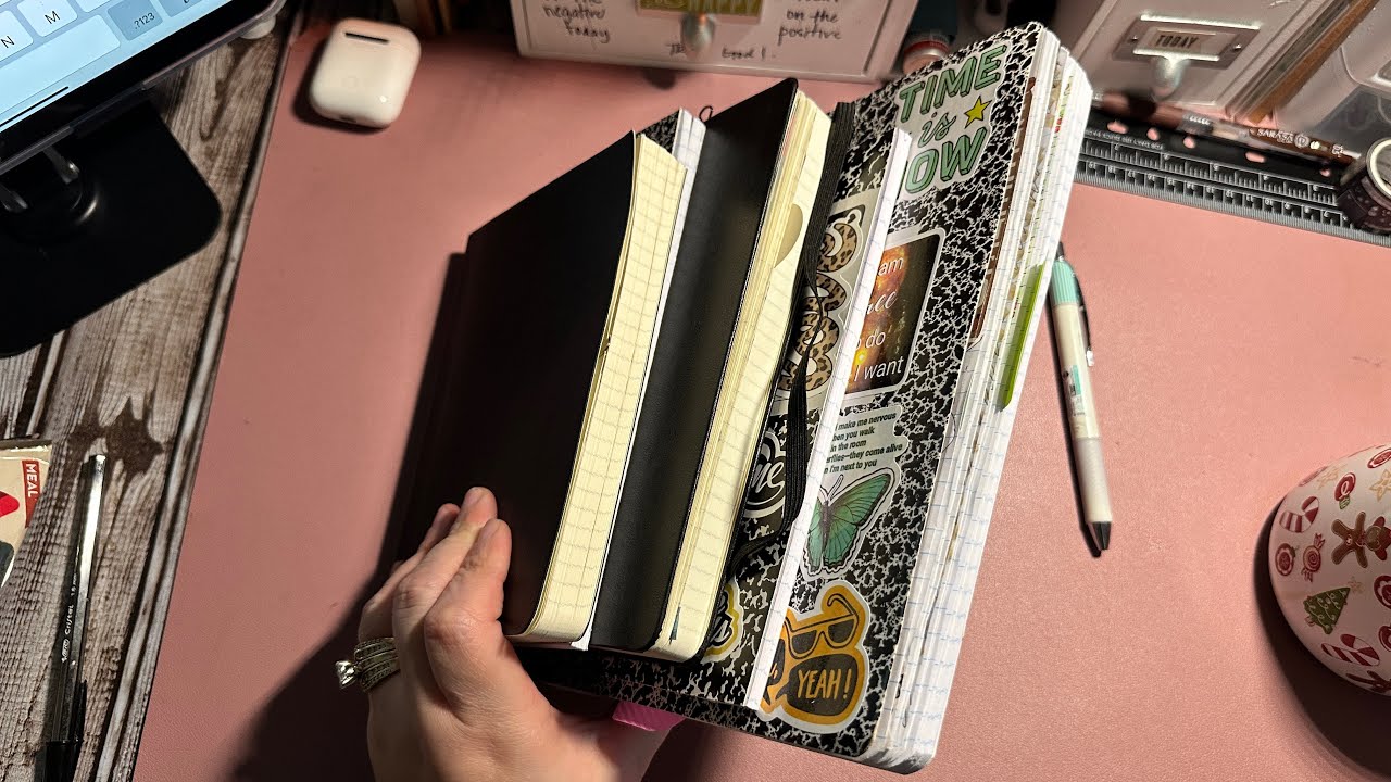 Composition & Moleskine Commonplace Notebooks