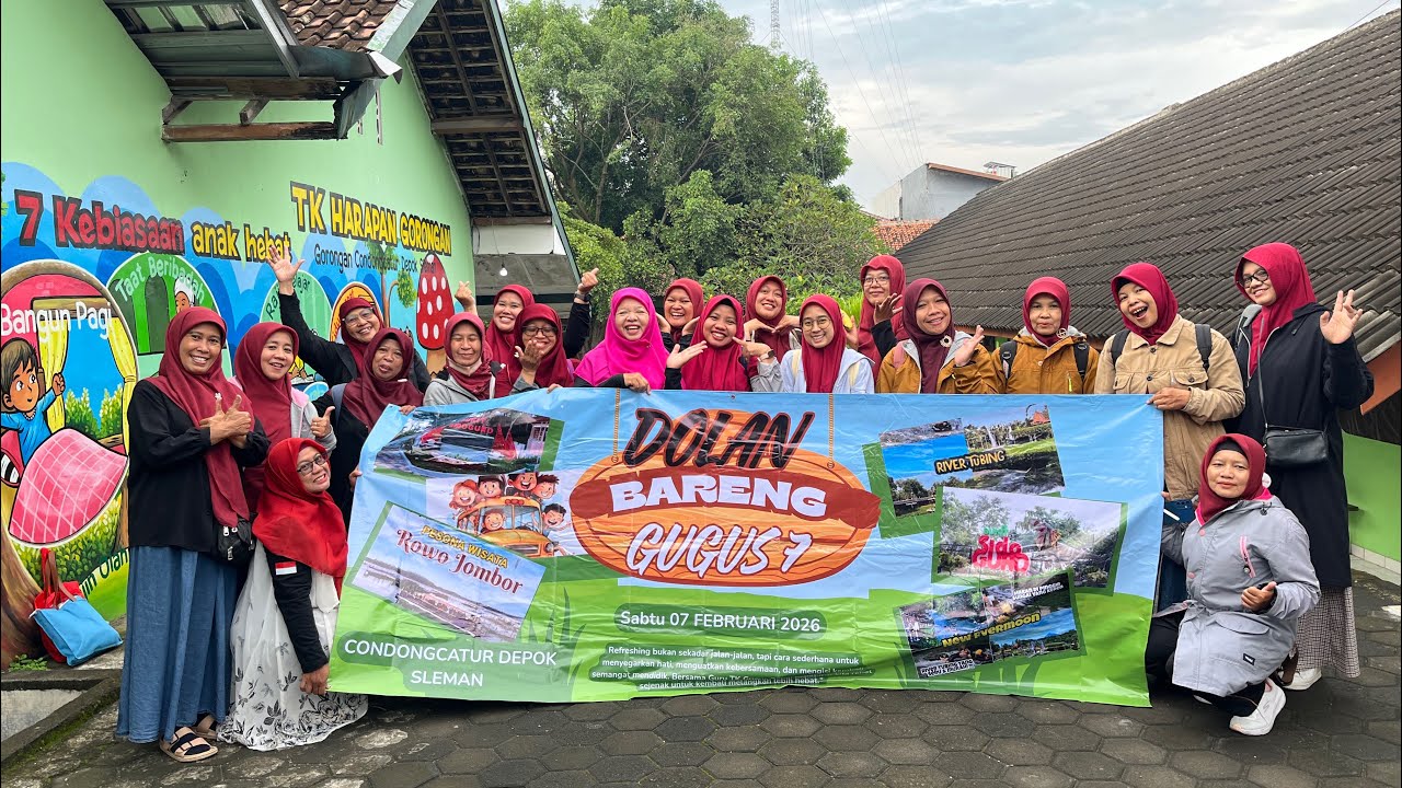 Refres Bareng Gugus 7 Condong Catur Go To River Moon & Rowo Jombor 