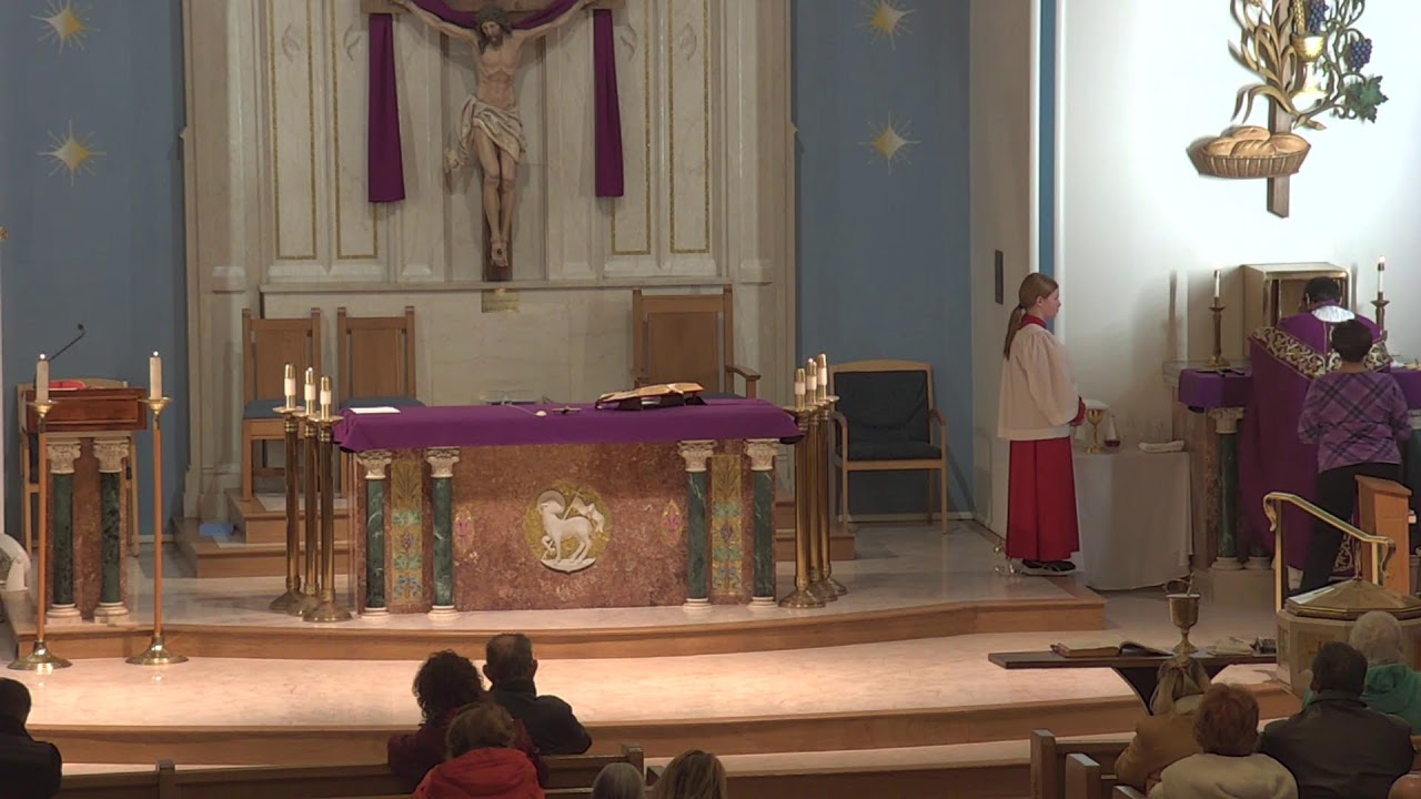 St. Mary's RC Church, Denville NJ, Ash Wednesday Mass. 12:05 PM, Feb 18, 2026