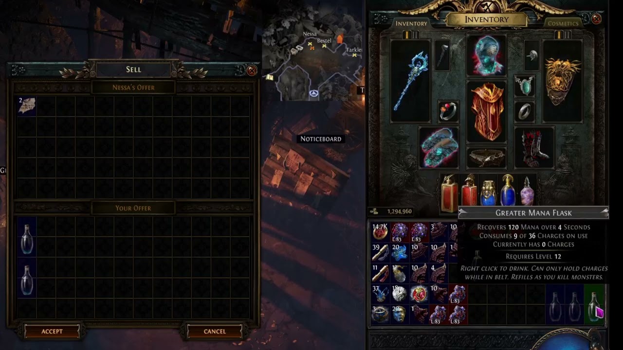 Mana flask vendor recipe Peddler's produce Path of exile