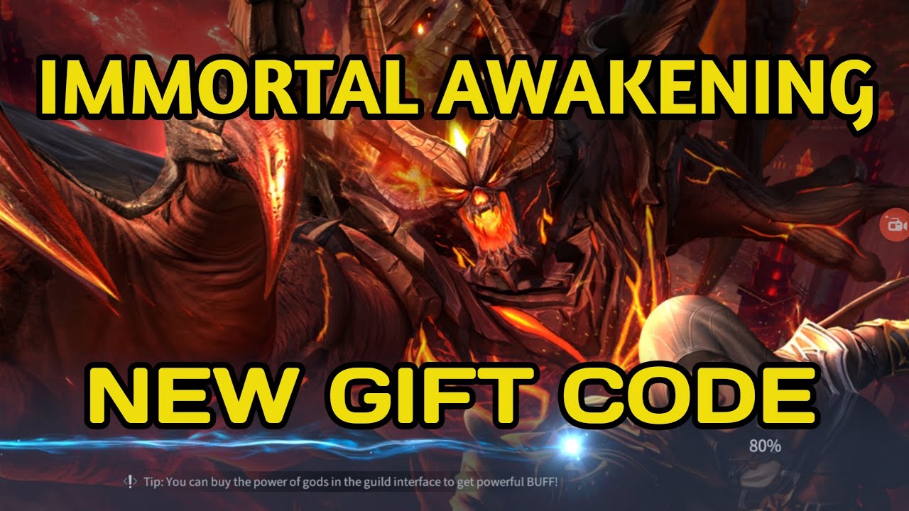 Immortal Awakening Gift Code 🧧🎇