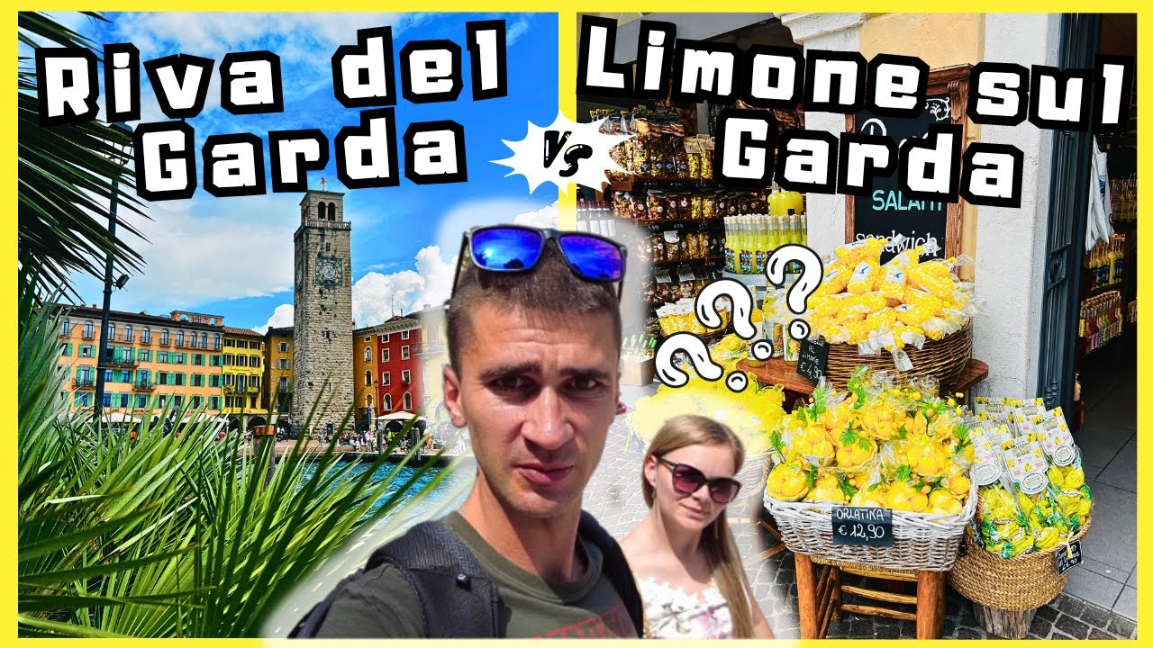 Riva del Garda czy Limone sul Garda? Bajeczne miasteczka!! Najpiękniejsza ścieżka rowerowa!! #vlog86