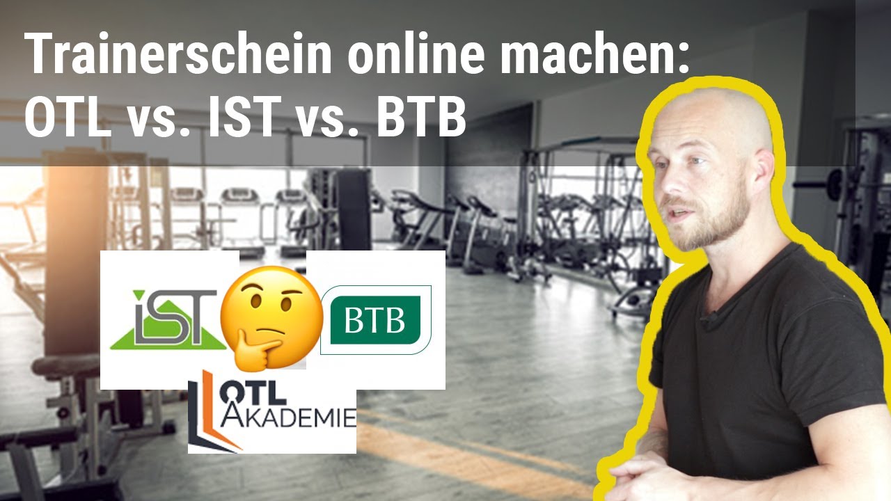 Trainerlizenz online: OTL vs. IST vs. BTB – 3 Fernkurse mit B-Lizenz im Vergleich