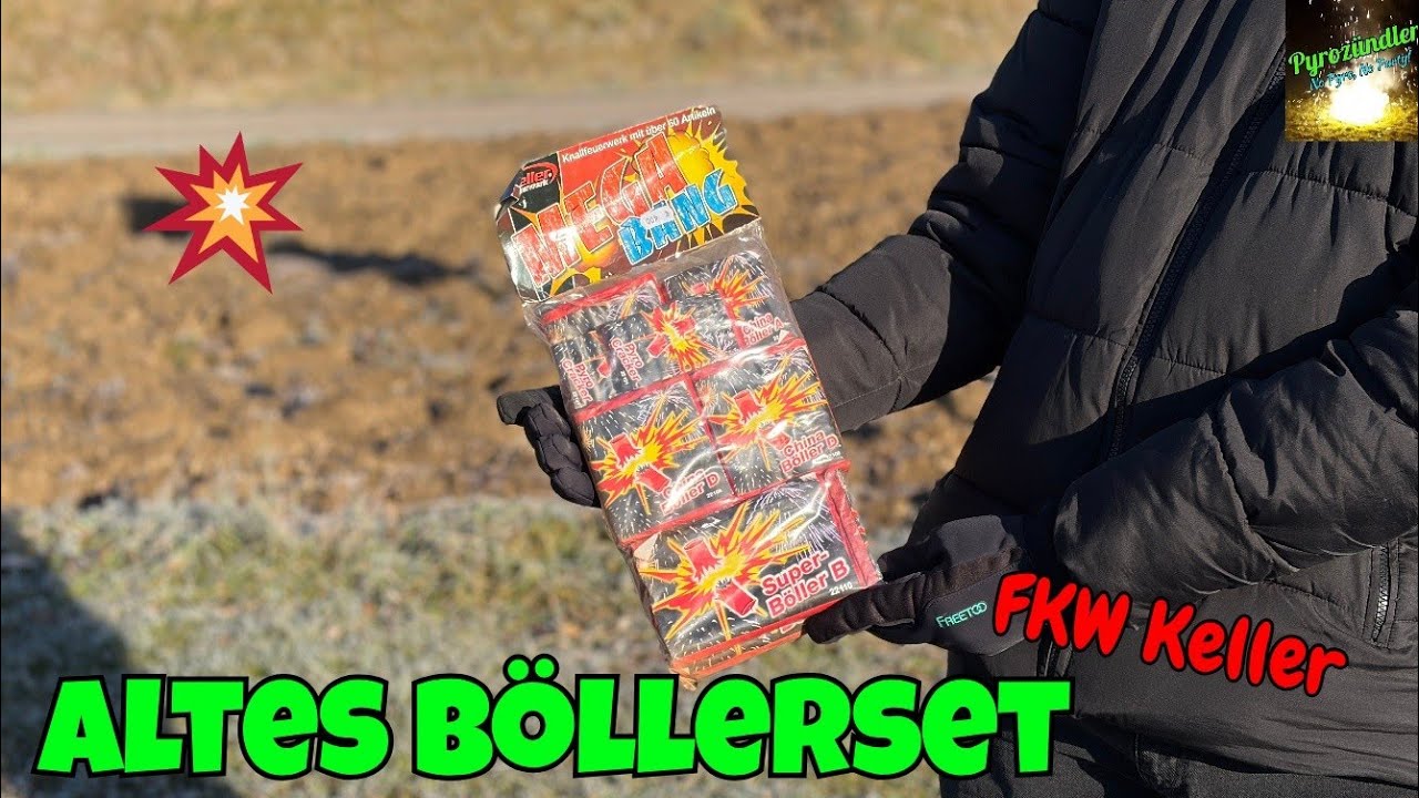 Keller Mega Bang | Altes Böllerset an Silvester zünden | Pyrozündler