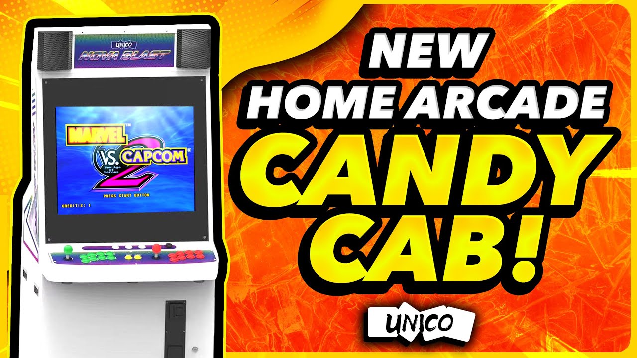 New Home Arcade Product - The Unico Nova Blast Candy Cab!