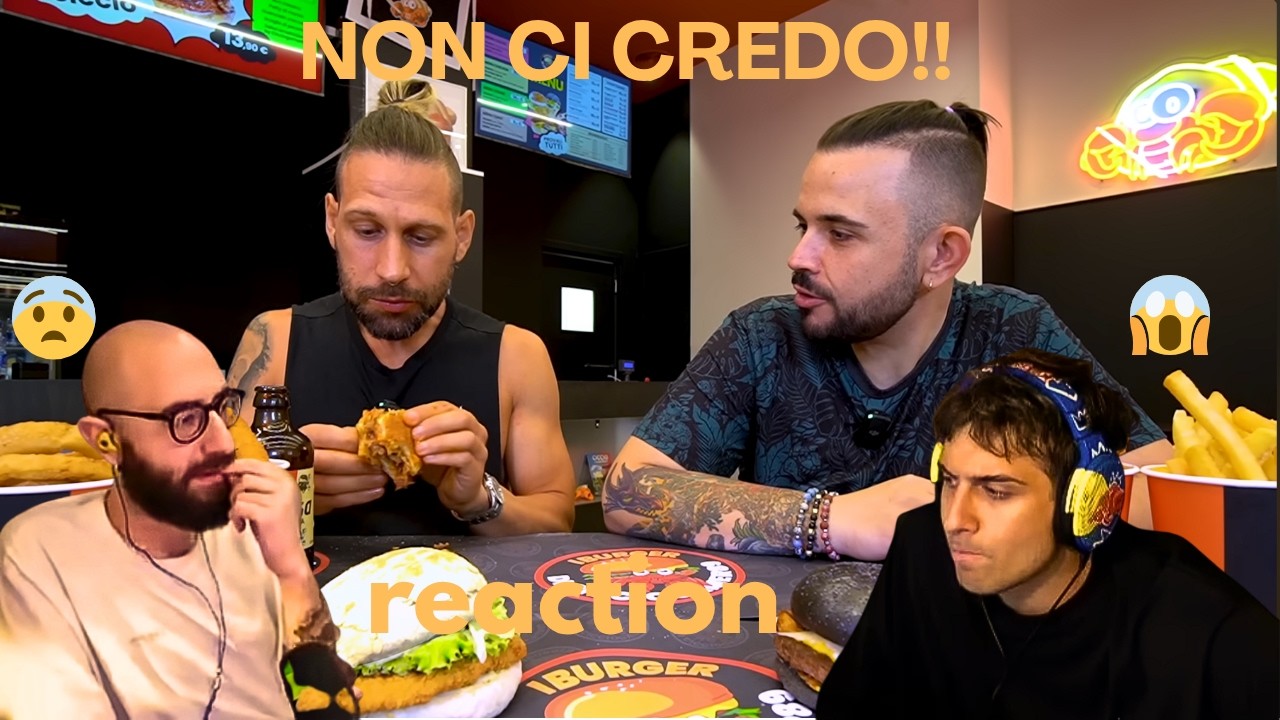 BLUR NON CI CREDE: La Reaction Onesta ai Panini di CICCIO GAMER! 🍔