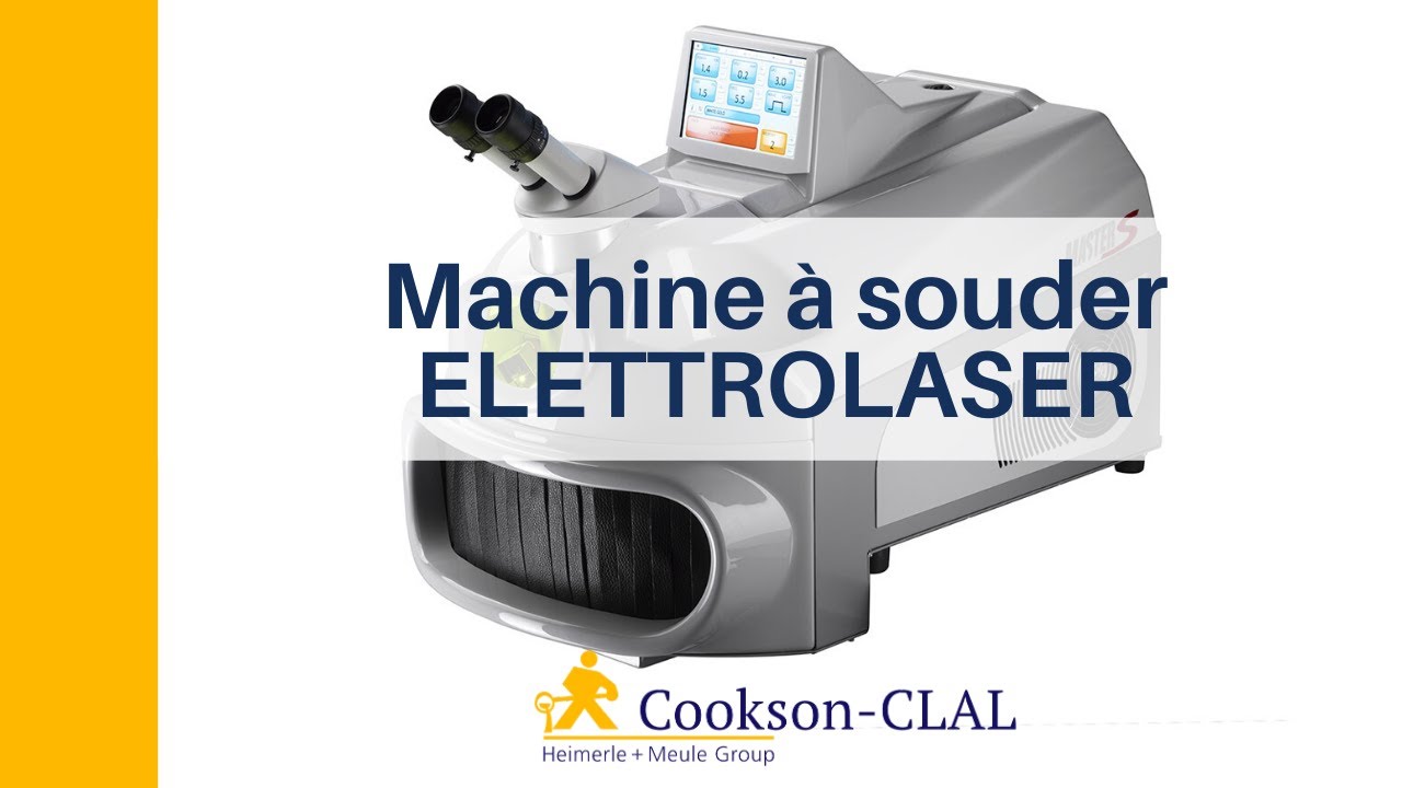 Présentation de la machine de soudage laser Master S80 ELETTROLASER
