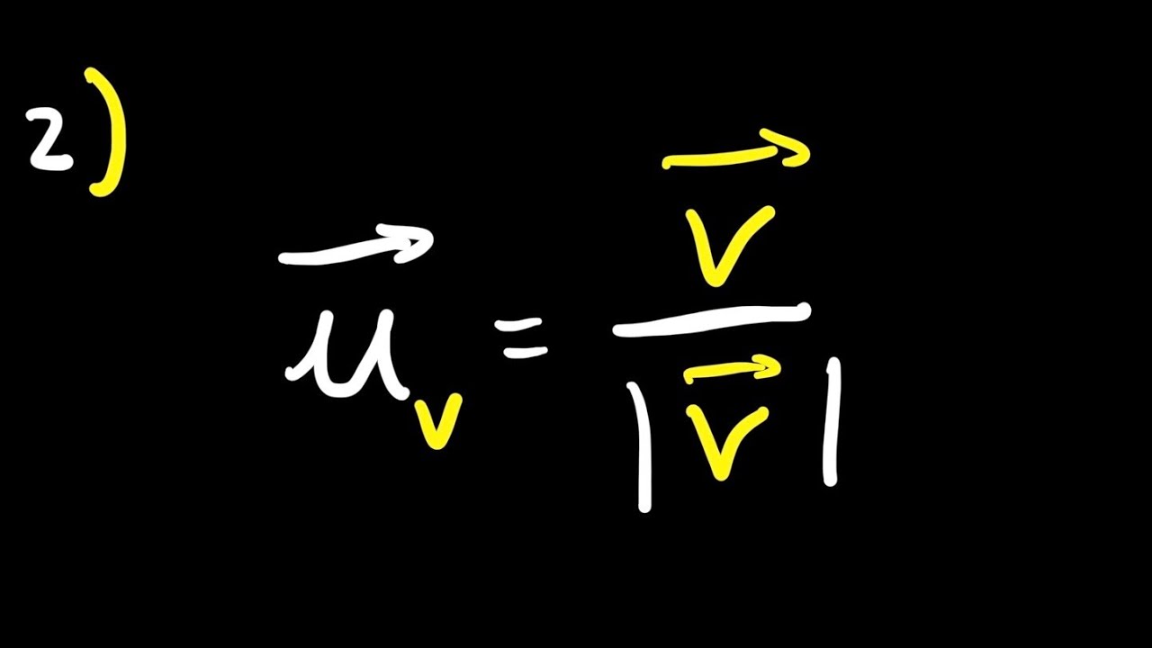 Vectores 3D 2. Vector unitario, bases ortogonal y ortonormal
