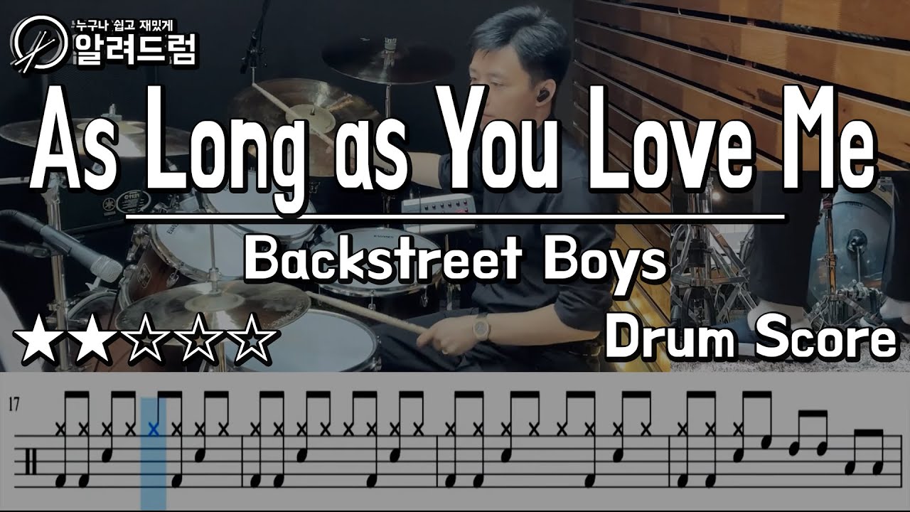 As Long As You Love Me - Backstreet Boys DRUM COVER