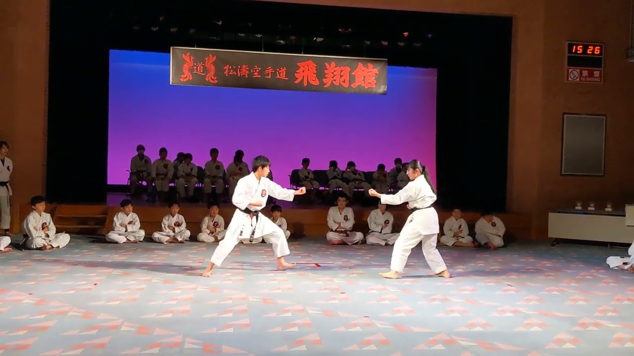 空手【道場演武会②創作演武】~中学生男女編 #空手 #karate #kumite #Demonstration