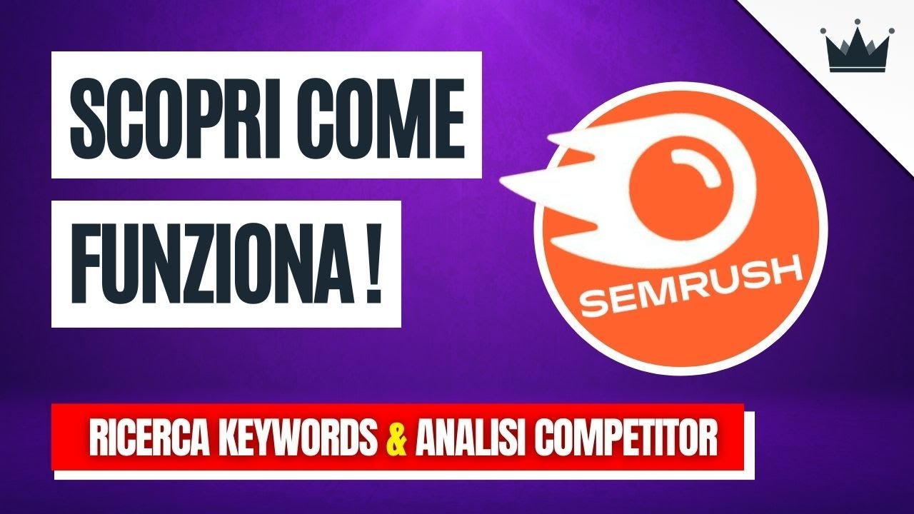 SEMRUSH TUTORIAL 🚀 Come funziona l'OTTIMIZZAZIONE SEO + Consigli PRO!