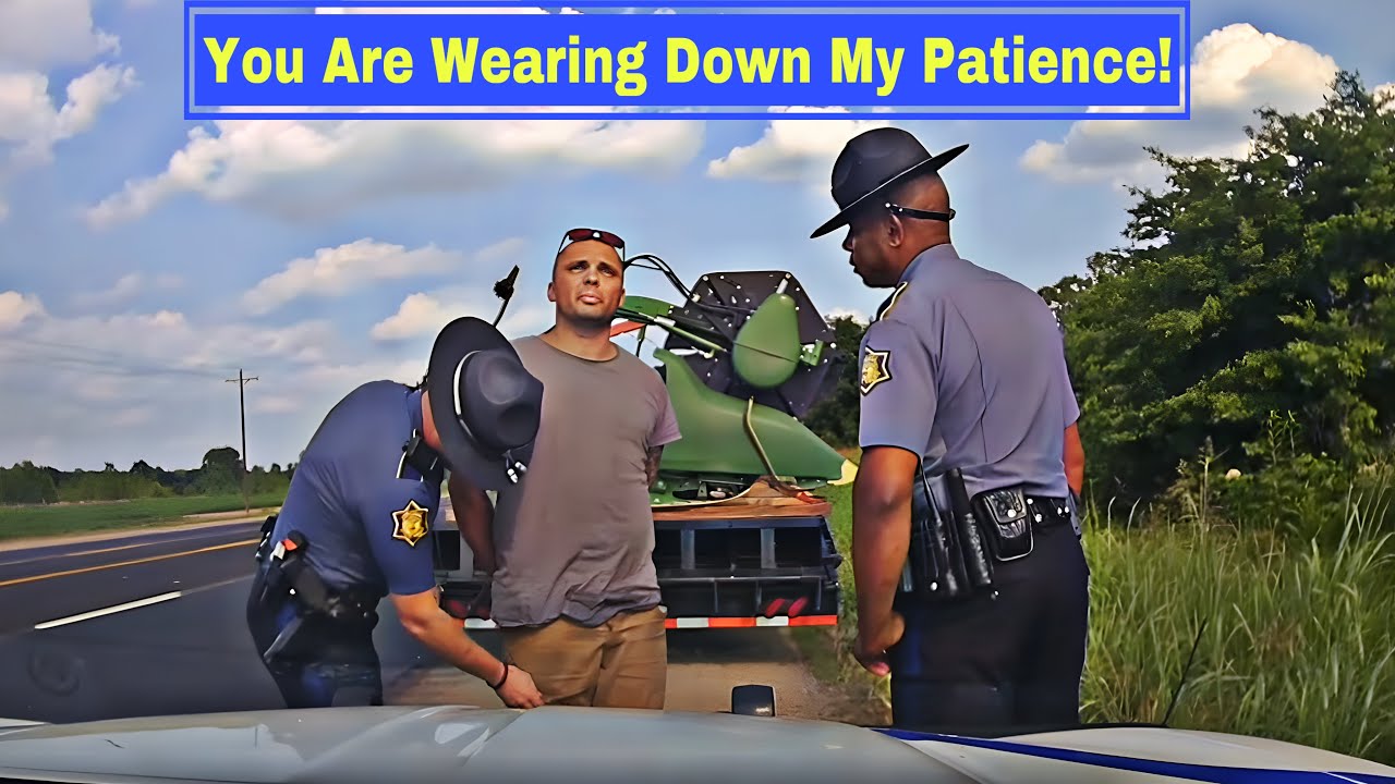 Trooper Arrest Methed Up Hot Shot Trucker!