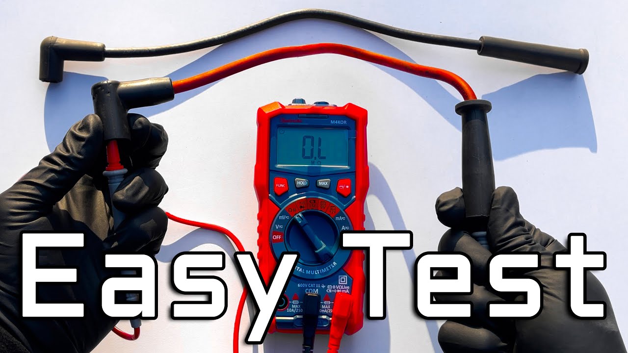 How to Test Spark Plug Wires (3 Ways)