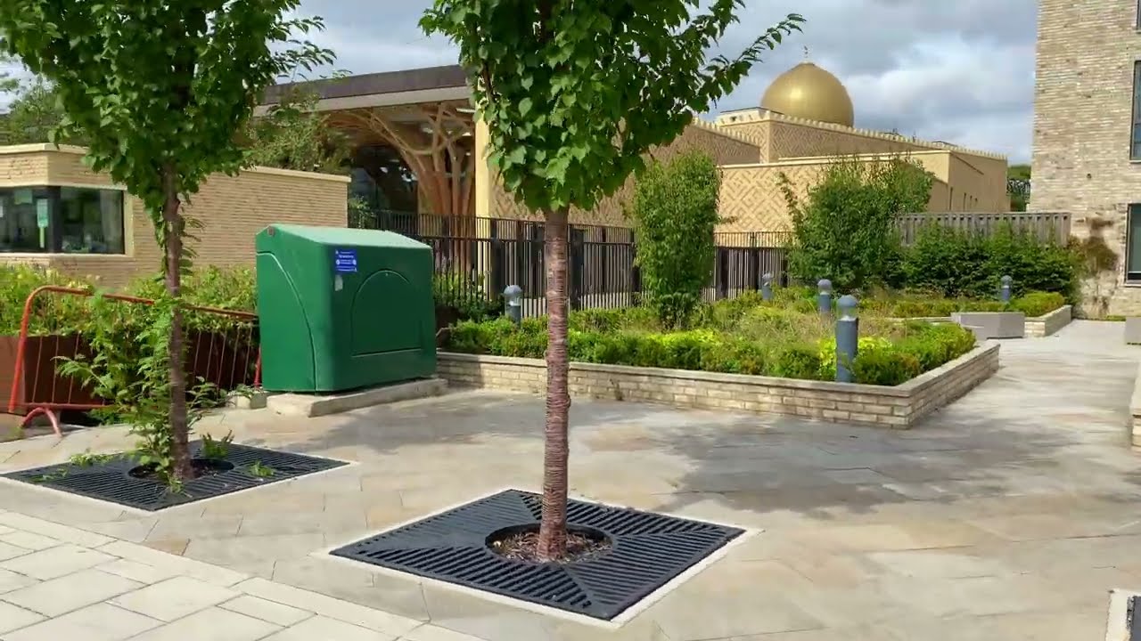 Cambridge Central Mosque | Europe’s First Eco-Friendly Mosque Tour in 4K