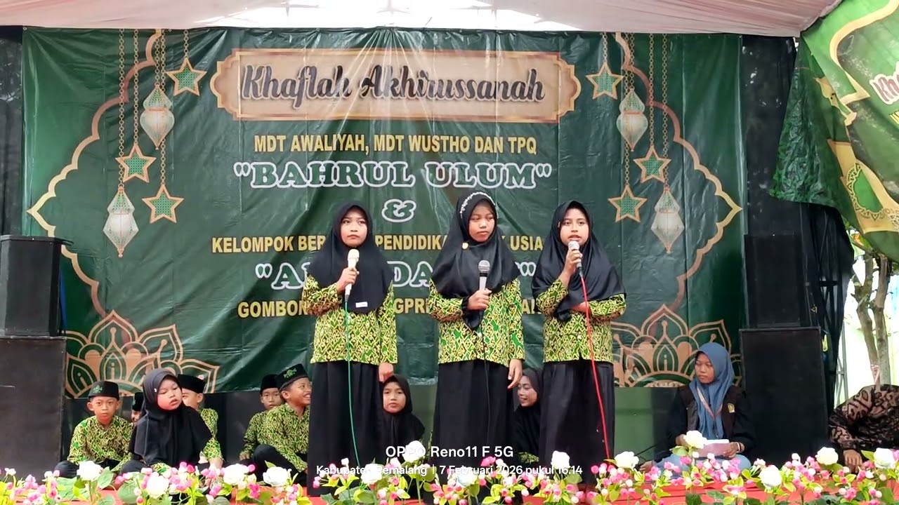 Pidato mba Iqis dan Teman2