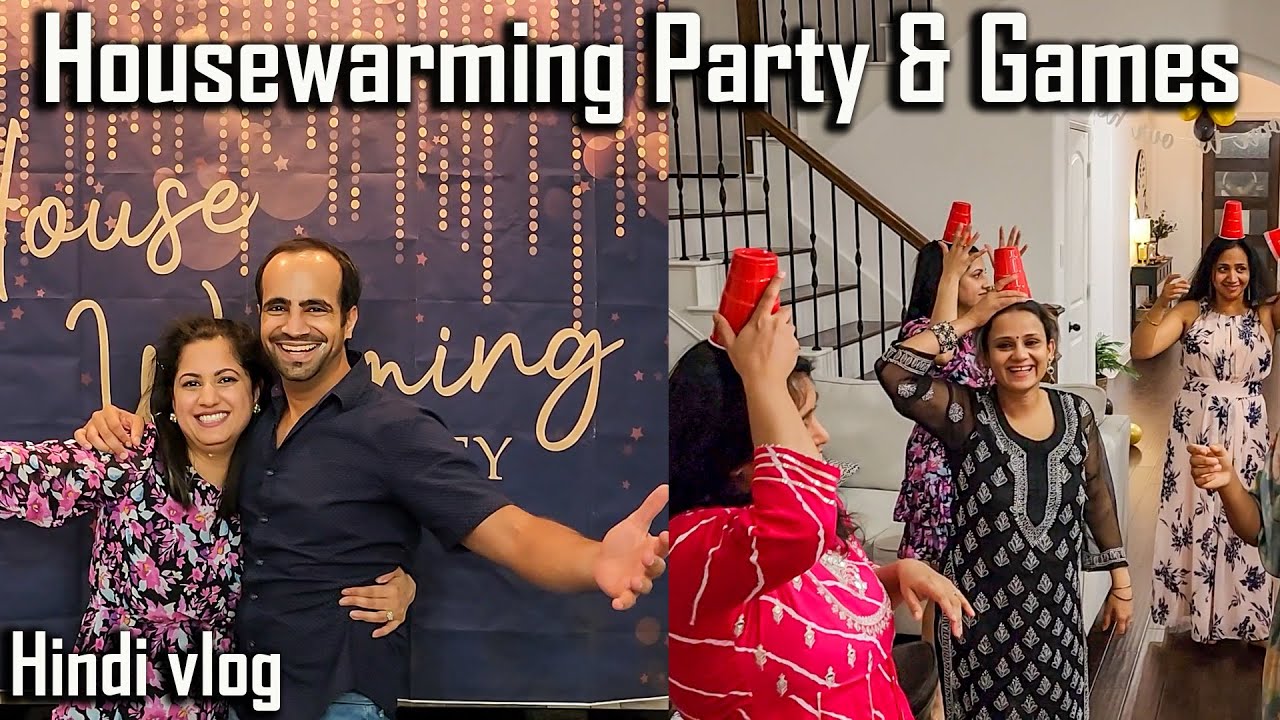 Our Housewarming Party in Dallas, USA | Indian Family Housewarming Party