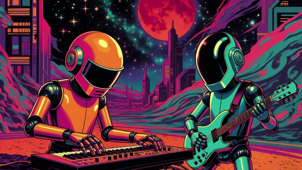 🌙🎷 Midnight Chill Disco – Sax & Guitar Grooves 🎸✨