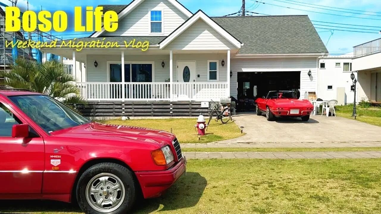 【ガレージライフ】1964年型 コルベット C2の納車のお祝いに行って来た！｜現役！100年前のヴィンテージハーレー 1925JD オーナーも来訪！