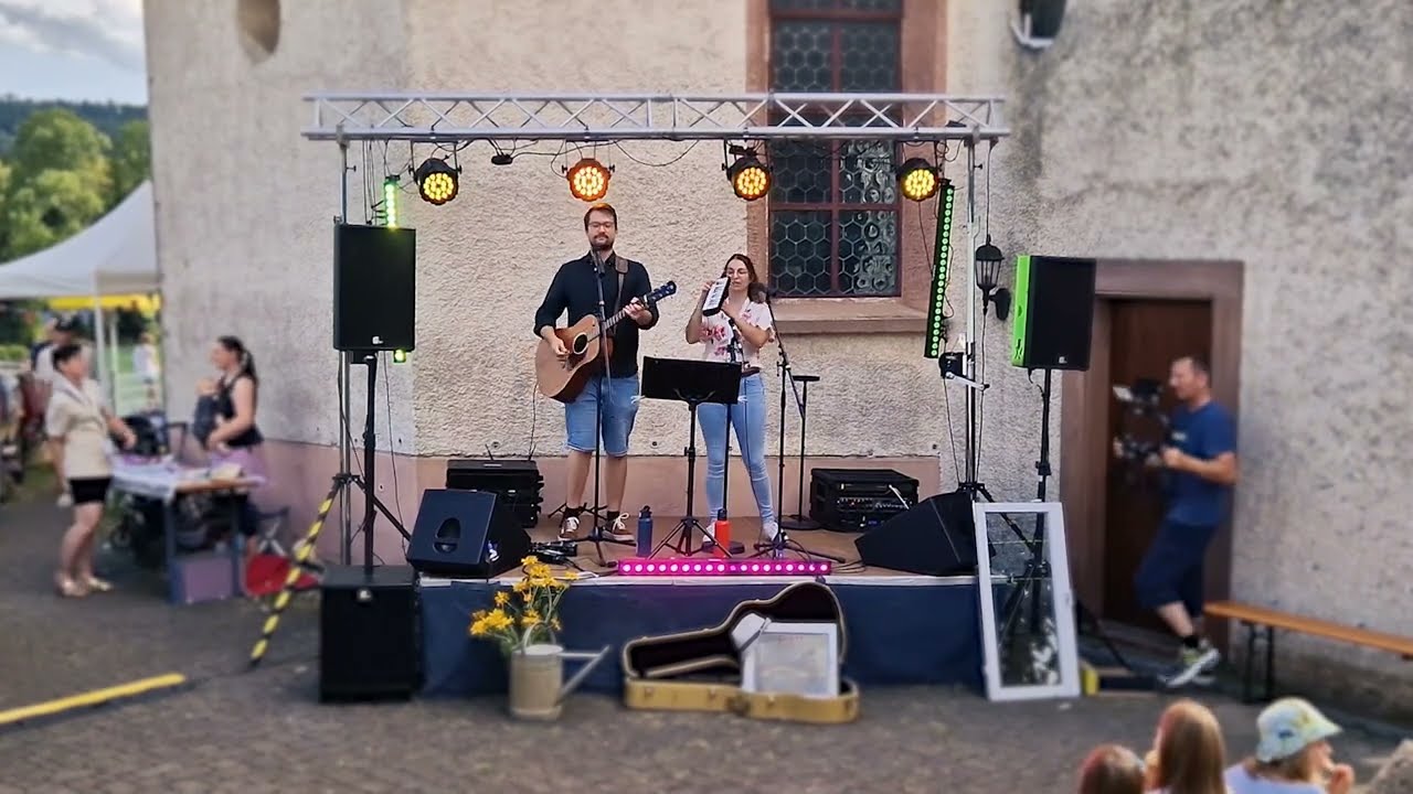 Alicia und Eric - Little Talks (Of Monsters And Men Cover) - Sommermarkt Warmbach 2023