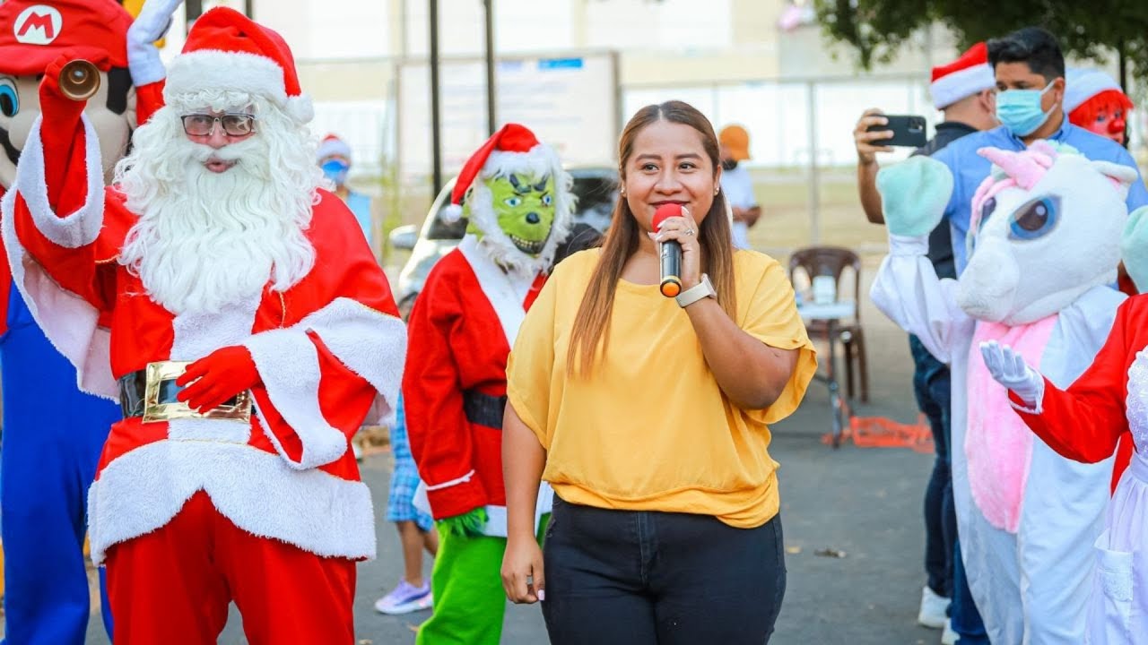 La ni&ntilde;ez de la colonia Zacamil celebr&oacute; la fiesta navide&ntilde;a en el reci&eacute;n inaugurado CUBO