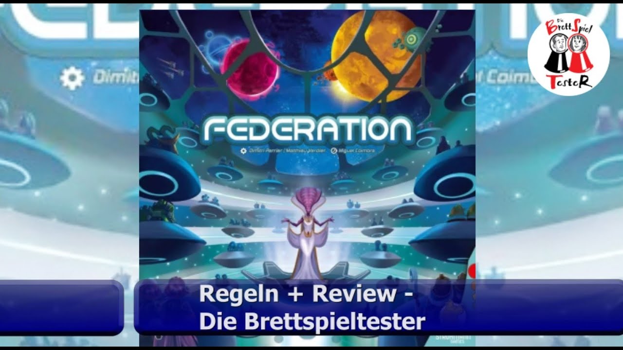 Federation von Strohmann Games - Regeln + Review - Brettspiel - Die Brettspieltester