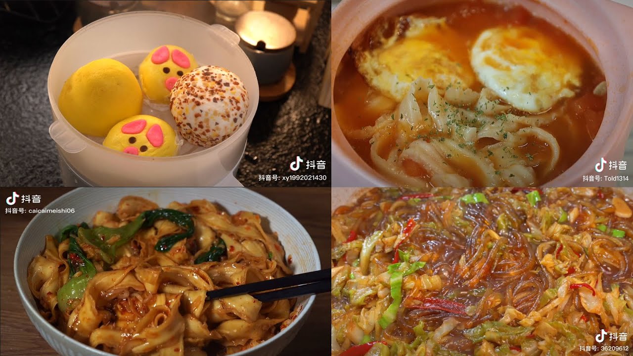 [抖音] [Nấu ăn cùng TikTok] | Đừng xem khi đói #7 | Thả Thính Đồ Ăn Trung Quốc | Đồ ăn dễ thương |