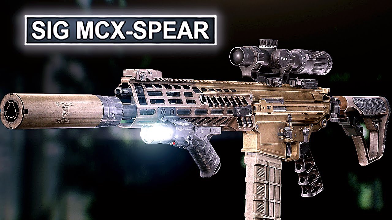 SIG MCX-SPEAR 6.8x51 (FMJ Ammo)