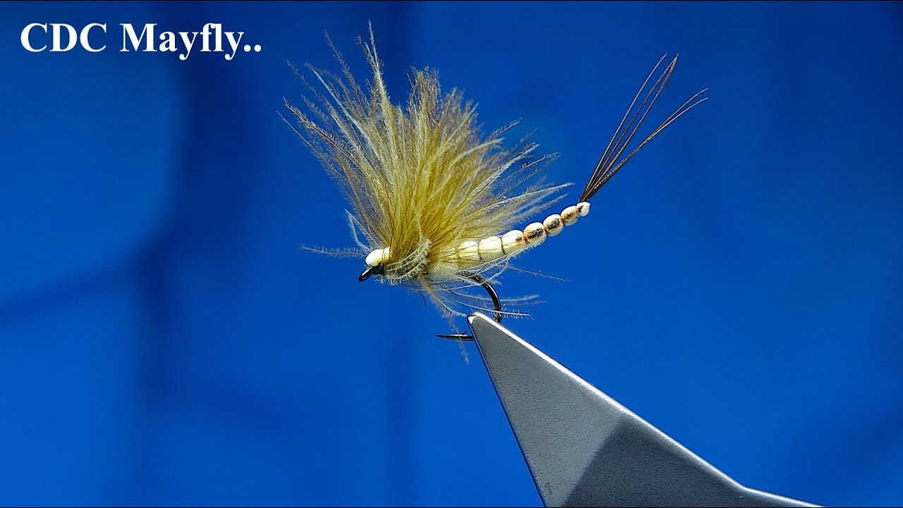 Tying a Detached Bodied CDC Mayfly
