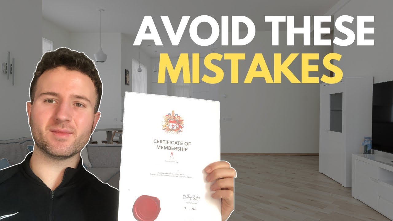 Avoid These 6 Mistakes To PASS Accounting Exams