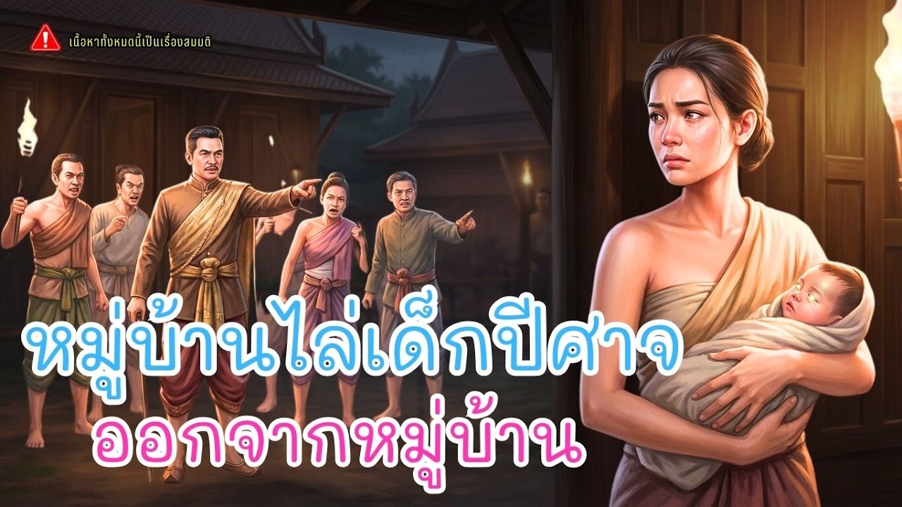 ภรรยาคลอด “ทารกปีศาจ” ถูกทั้งหมู่บ้านขับไล่ แต่สามีแอบเลี้ยงลูกไว้… ตอนจบทำทุกคนช็อก