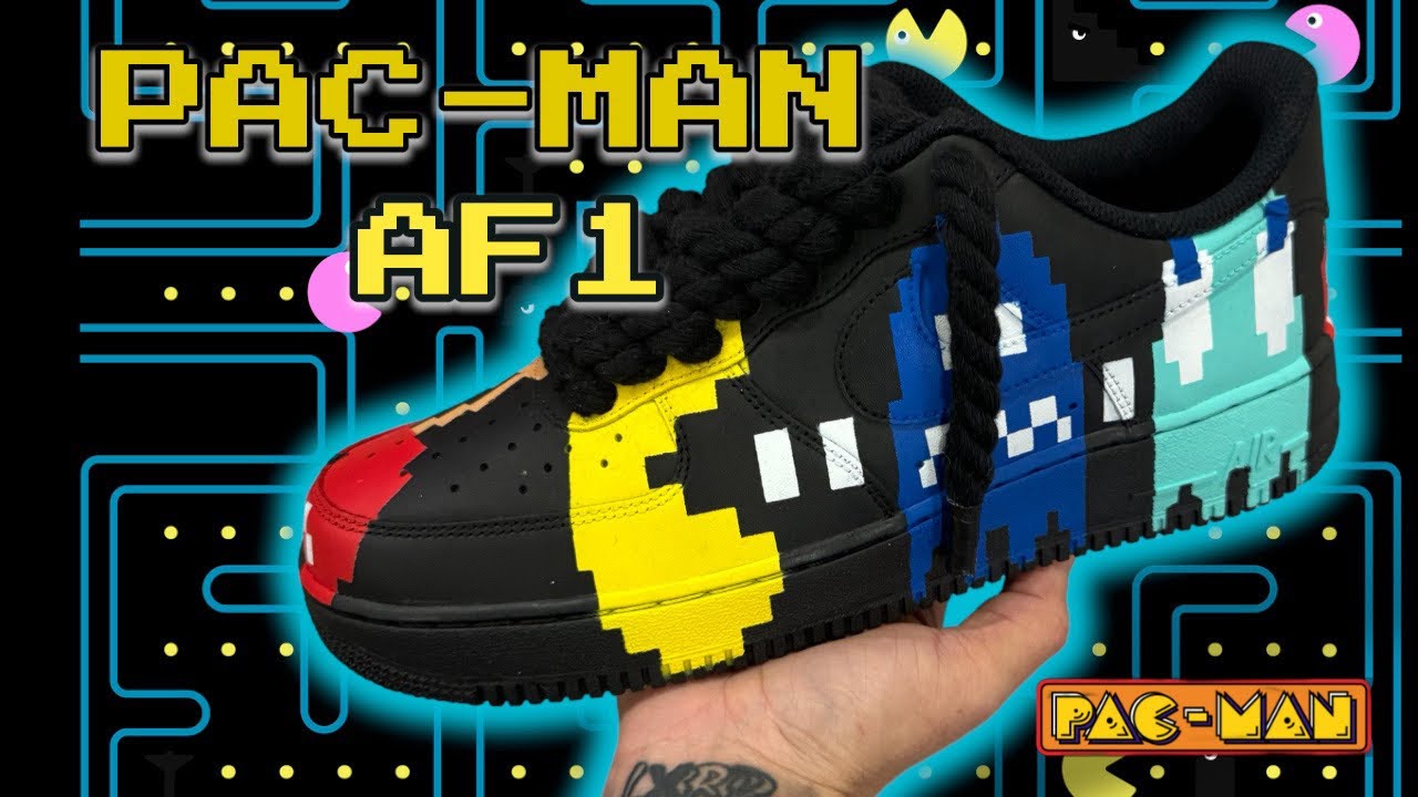 Custom Air Force 1: PAC-Man Edition!