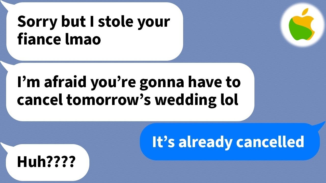 【Apple】 The day before my wedding, my little sister tells me to cancel my wedding...