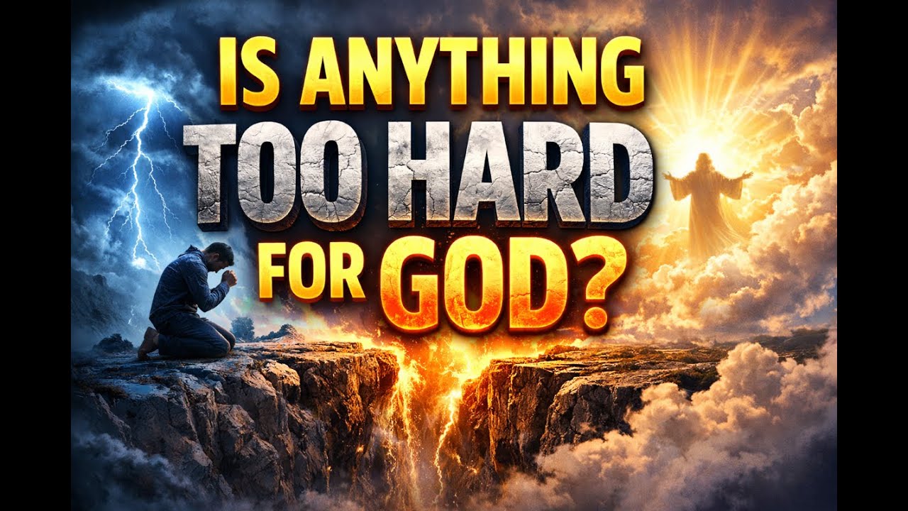 Is Anything too Hard for God