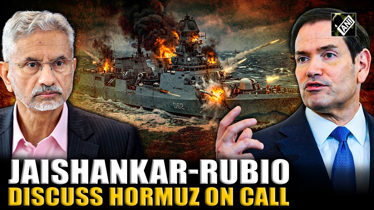 Jaishankar-Rubio discuss Hormuz situation on call after 3 Indian sailors killed in US strikes