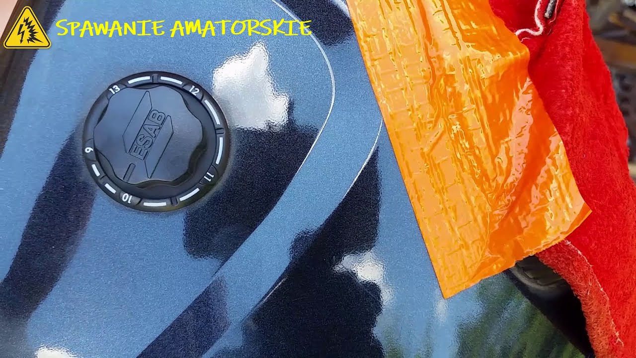 Spawanie amatorskie #97 - Jak ustawiam przyciemnienie maski spawalniczej ESAB WARRIOR TECH