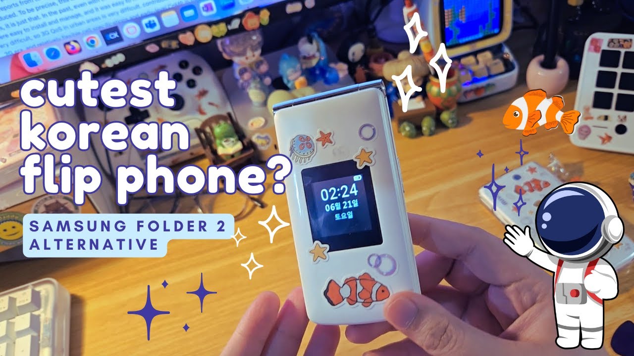 🫧🪼 AROOT A1 FOLDER | KOREAN FLIP PHONE DETAILED REVIEW 🐟