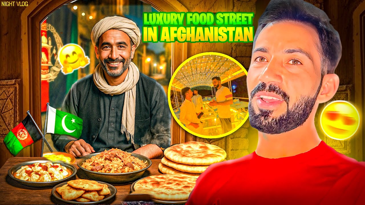 Luxury Food Street In Afghanistan | Afghanistan Safe Hay Ya Nahe | Travel With Izhar