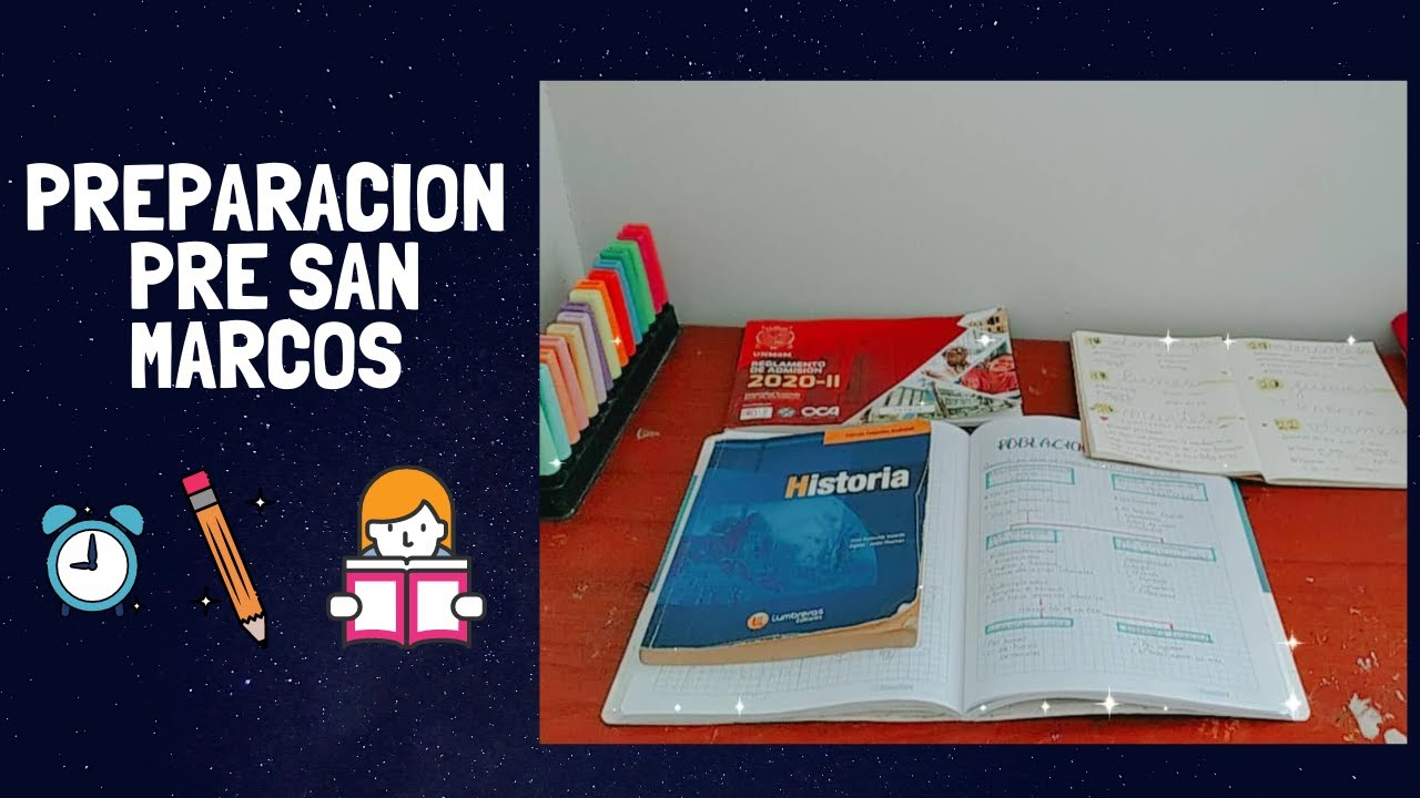 COMO ME PREPARO PARA EL EXAMEN DE SAN MARCOS (UNMSM)