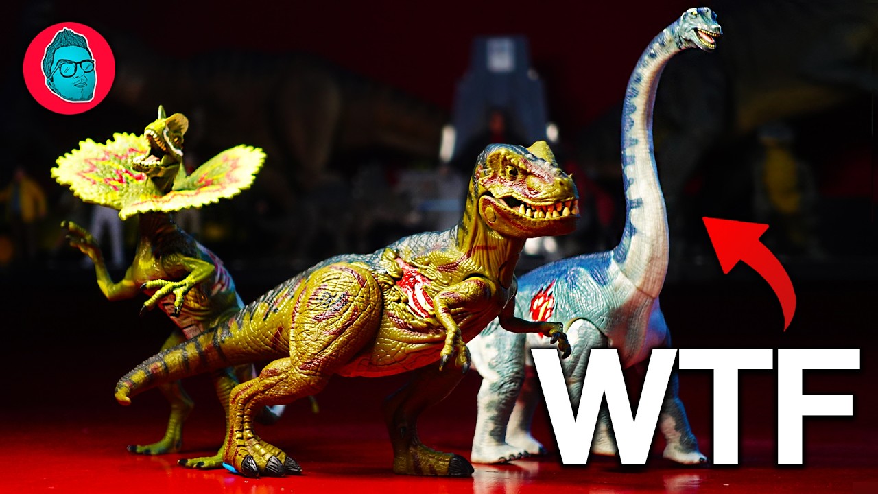 🔴 COMPRÉ las FIGURAS de JURASSIC PARK MÁS... EXTRAÑAS 🦕