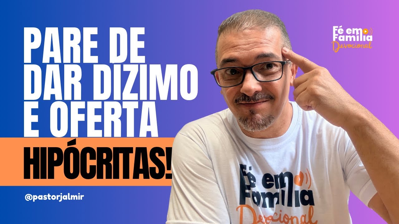Ame a Deus e Sua Palavra | Devocional 17/3/26 | Marcos 7:8-13