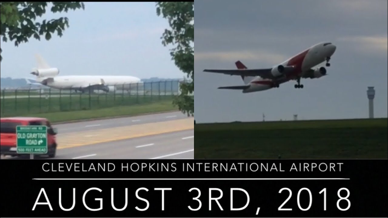 Amazing Departures! | Cleveland Hopkins Plane Spotting 2018