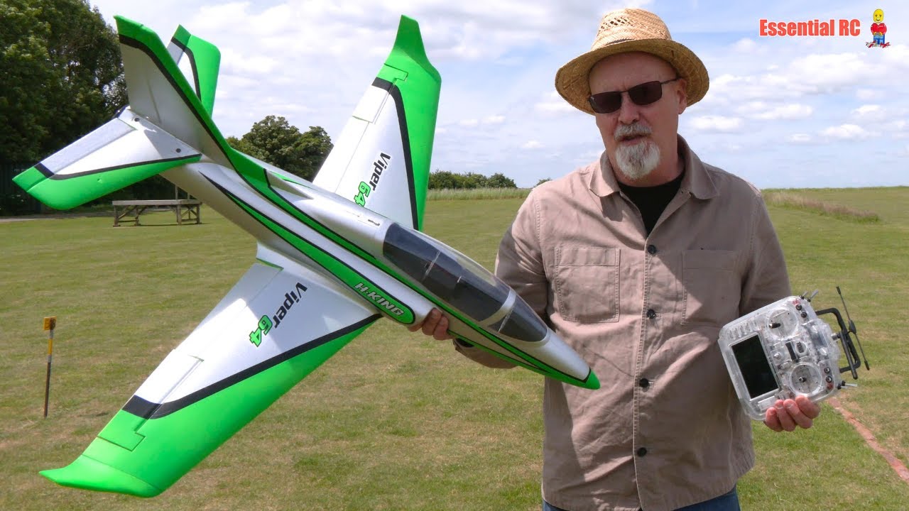 RECOMMENDED FIRST RC JET ! NEW H-King Viper64 6S Electric Jet